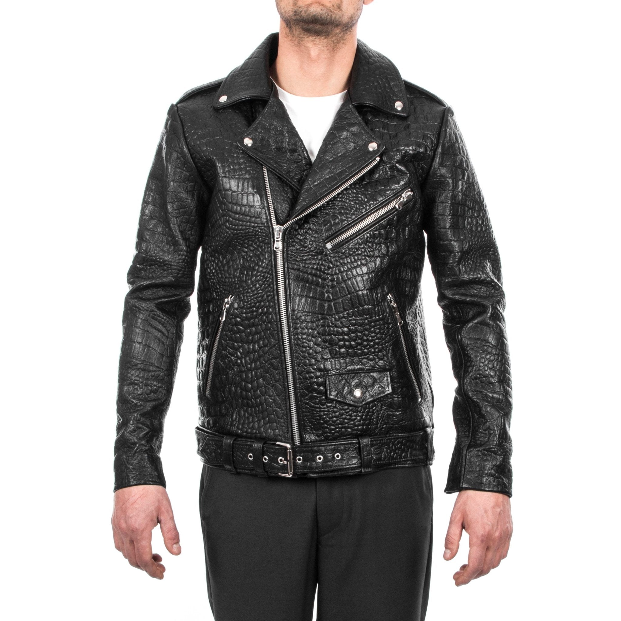Biker jacket shop slim fit