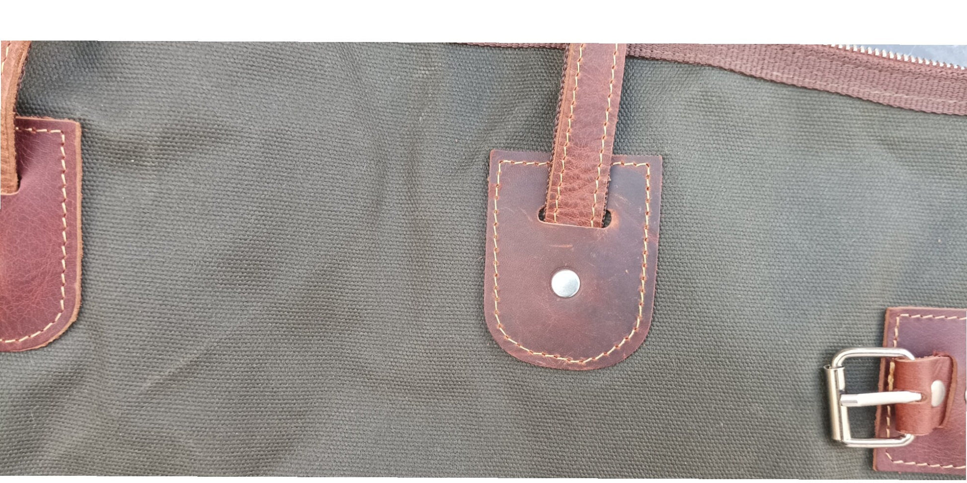 New 60 inc to 40 inc Rifle Bag Waxed Canvas and Leather, Handmade Made to order  99percenthandmade   