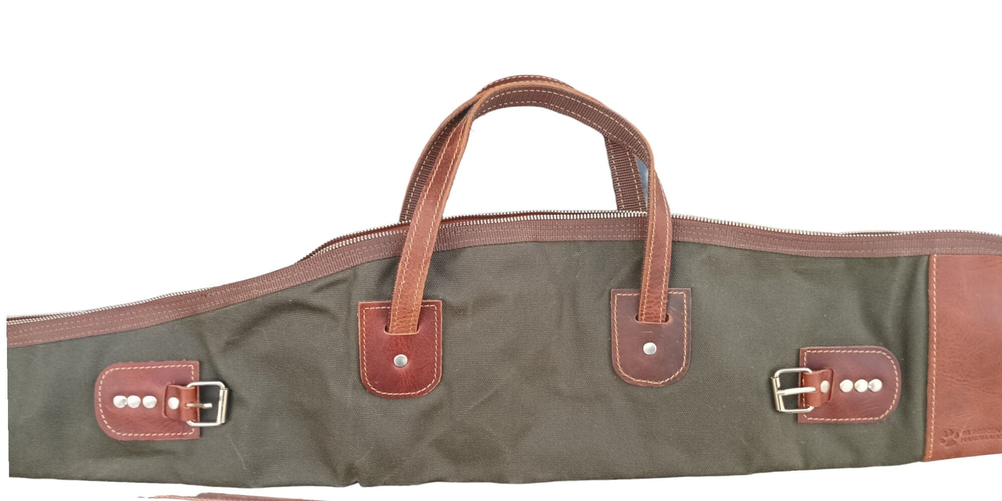 New 60 inc to 40 inc Rifle Bag Waxed Canvas and Leather, Handmade Made to order  99percenthandmade   