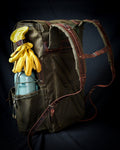 Only 10 Pieces With 3 Colour, Handmade Leather and Waxed Canvas Backpack for Travel, Camping | 50 Liter | Personalization  for your request  99percenthandmade   