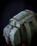 Only 20 Pieces With 2 Colour, Handmade  Waxed Canvas Backpack with leather for Travel, Camping | 50 Liter | Personalization bushcraft - camping - hiking backpack 99percenthandmade   