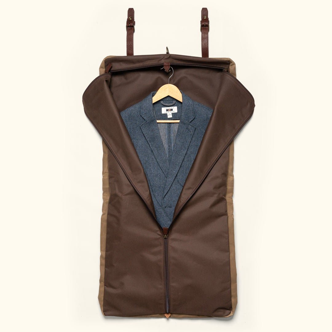 canvas garment bag