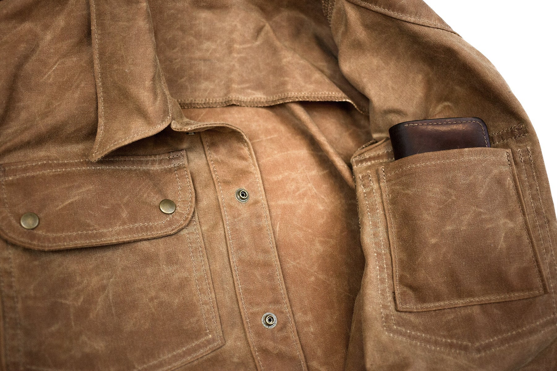 Tailored to Your Size Waxed Canvas Jacket , Gifts For Men