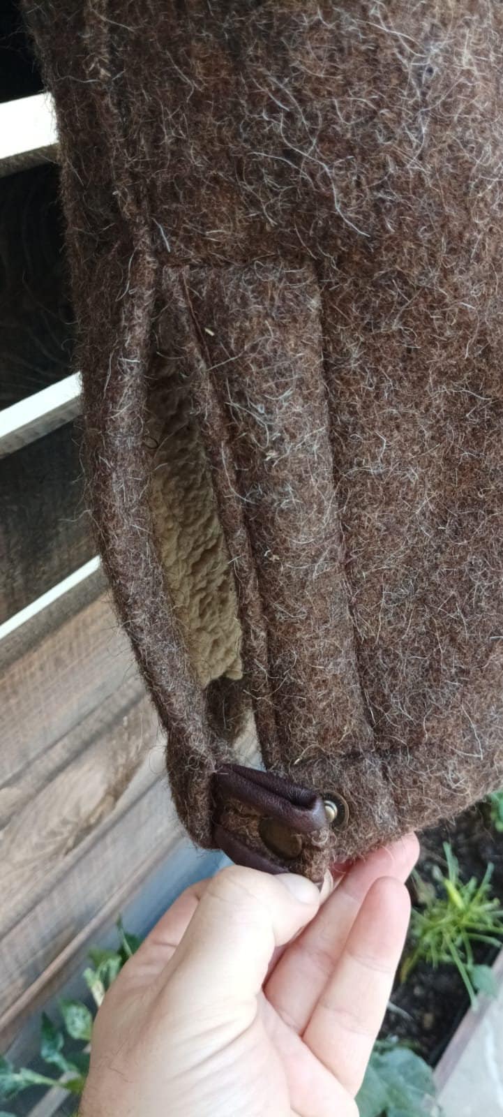 Tailormade Bespoke Brown Anorak with leather details | You will be ready for adventure | Best Protection For Cold, Full Handmade  99percenthandmade   