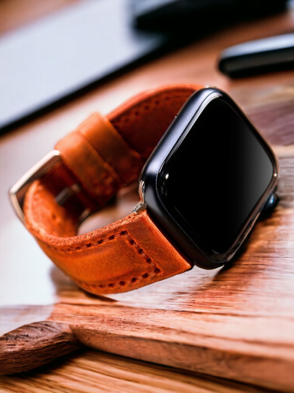 Tan Leather Apple Watch Extra Strap  99percenthandmade   