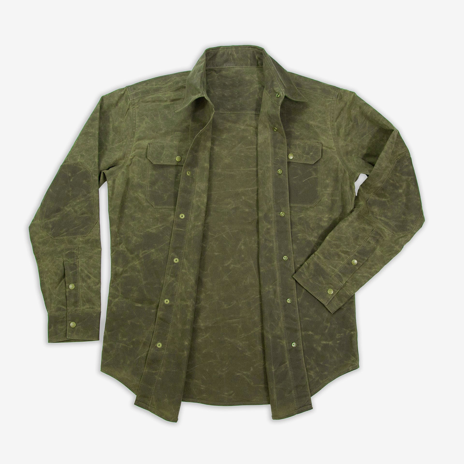 Olive green deals canvas jacket