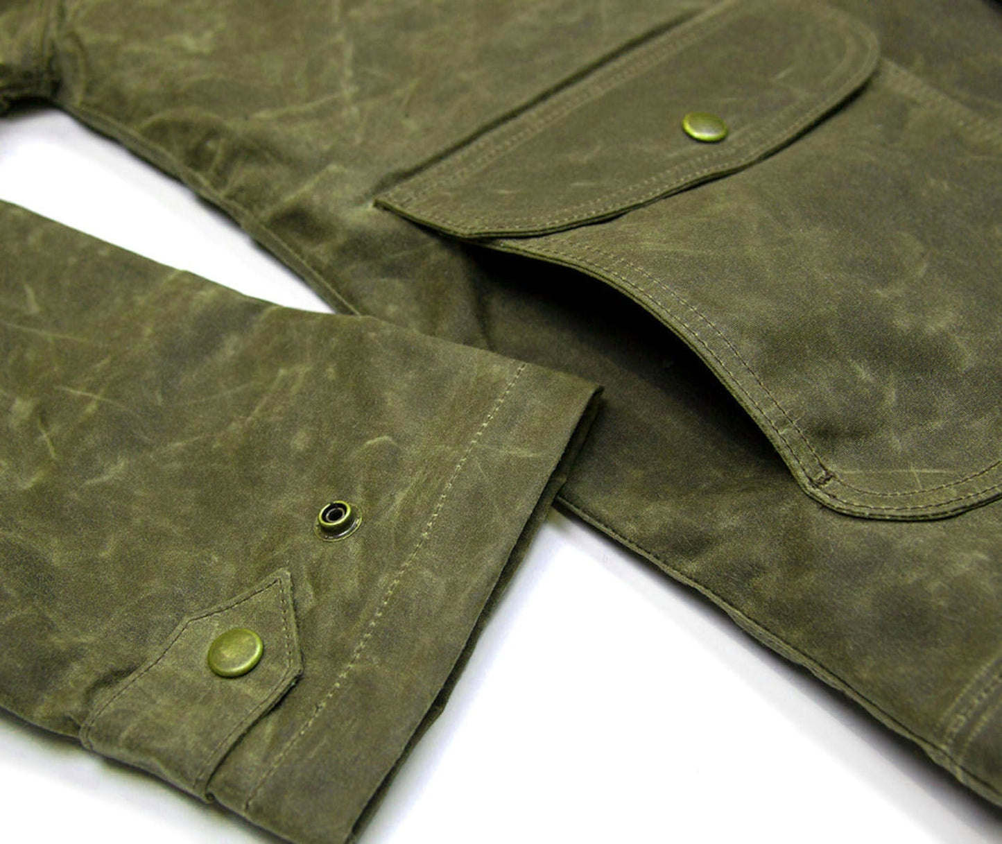 Waxed Canvas Jacket | Tailored to Your Size | Brown | Green | Leather Jacket | Canvas Jacket | Gifts For Men  99percenthandmade   